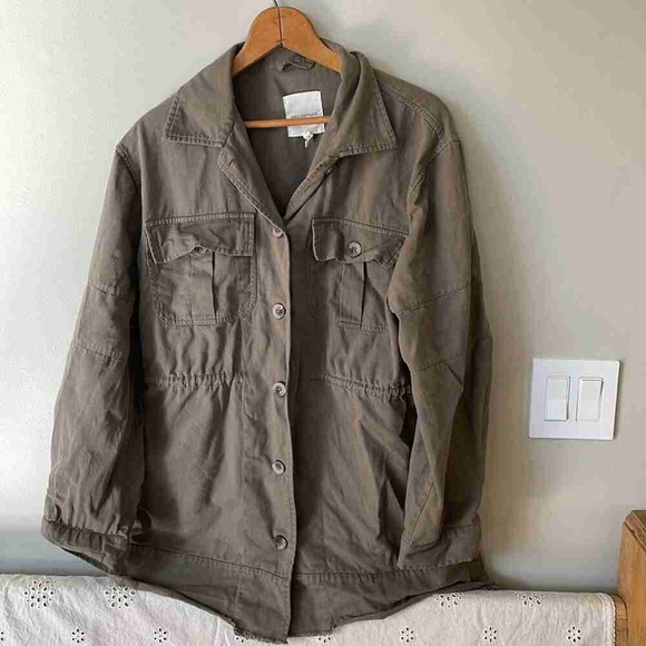 Men's Lightweight Shirt Jacket - Brown